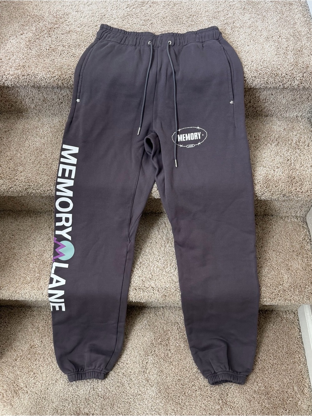 Men's Charcoal Logo Jogger Sweatpants